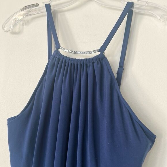 Magicsuit Parker One Piece Swim Dress Navy Blue 10 - Picture 3 of 10